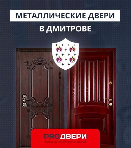 Металические двери в Дмитрове